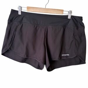 Patagonia | Women’s Strider Shorts Lined Running Active Fitness Black XL